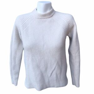 Sandro Turtle Neck Long Sleeve Knit Sweater